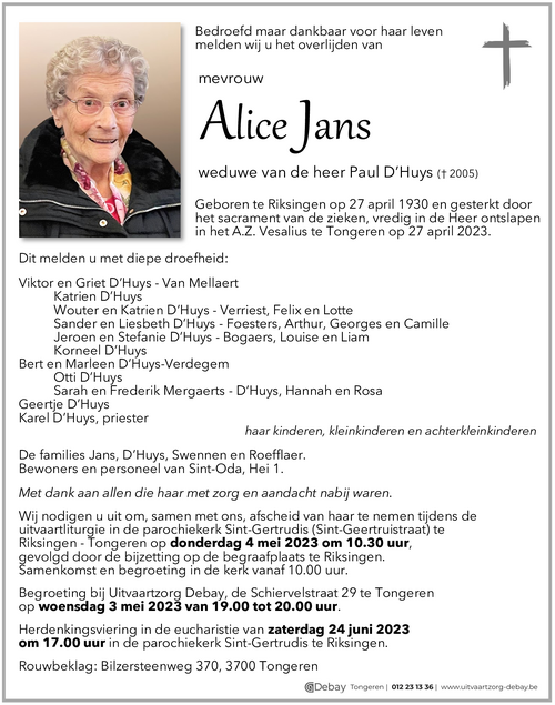 Alice Jans
