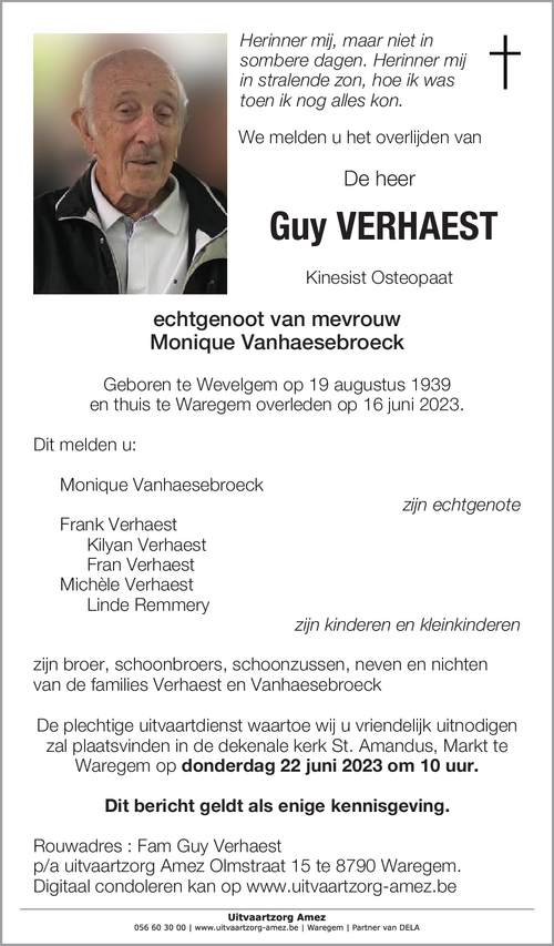 Guy Verhaest