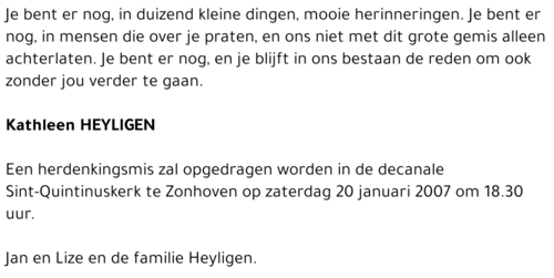 Heyligen Kathleen