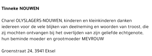 Tinneke Nouwen