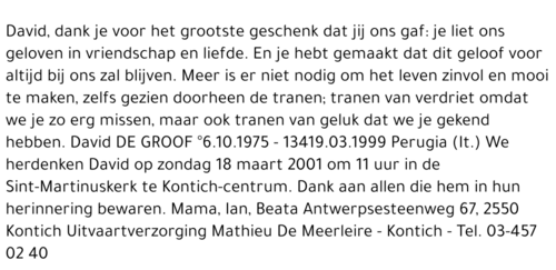  De Groof