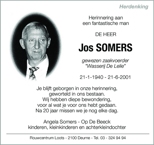 Jos Somers