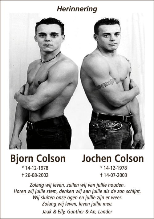 Bjorn & Jochen Colson