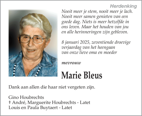 Marie Bleus