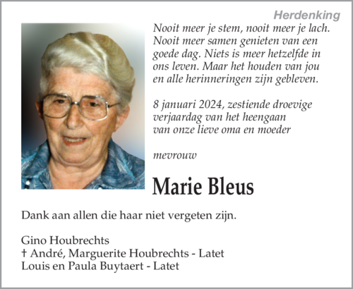 Marie Bleus