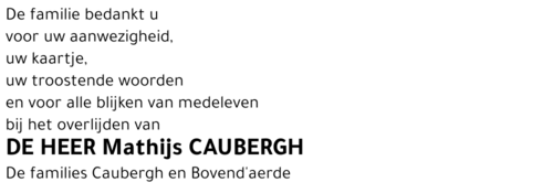 Mathijs Caubergh