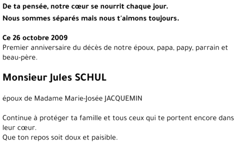 Jules SCHUL