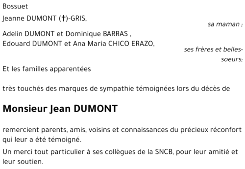 Jean DUMONT