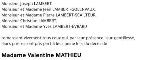 Valentine MATHIEU