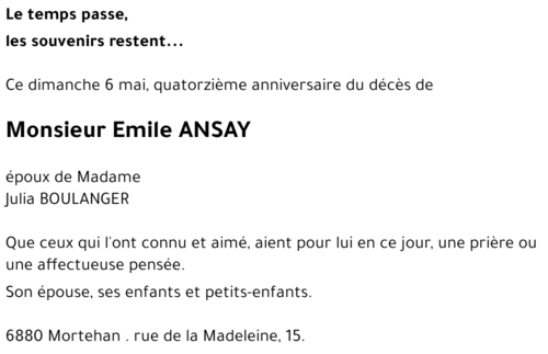 Emile ANSAY