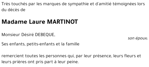 Laure MARTINOT