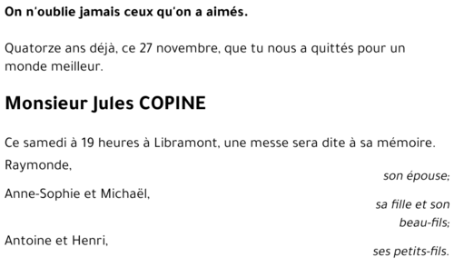 Jules COPINE