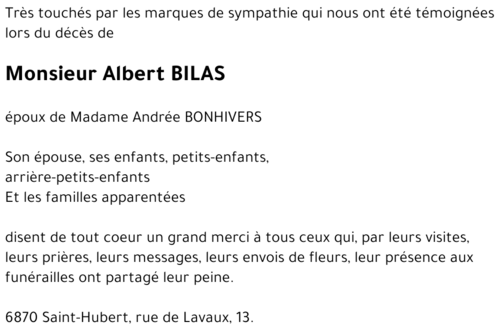 Albert BILAS