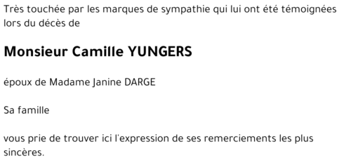 Camille YUNGERS