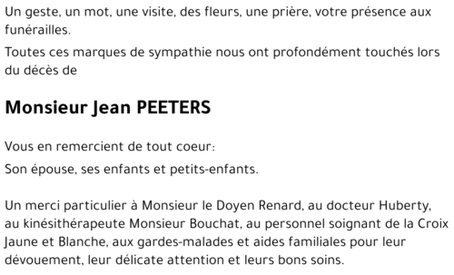 Jean PEETERS