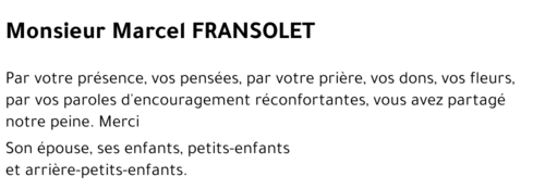 Marcel Fransolet