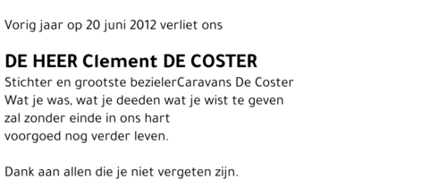 DECOSTER Clement