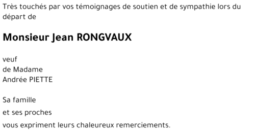 Jean RONGVAUX