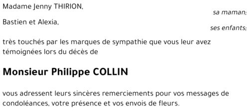 Philippe COLLIN