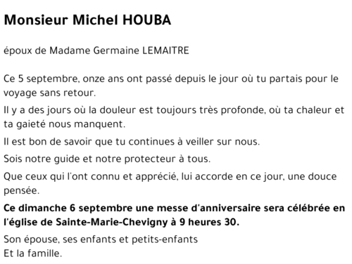 Michel HOUBA