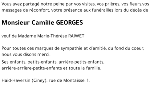 camille GEORGES