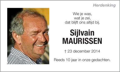 Sijlvain Maurissen