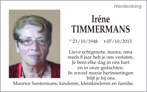 Iréne Timmermans