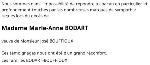 Marie-Anne BODART