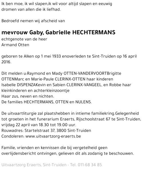 Gaby Hechtermans