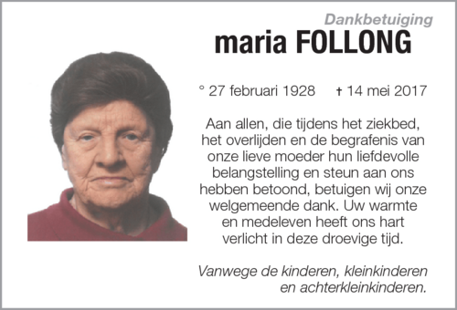 maria Follong