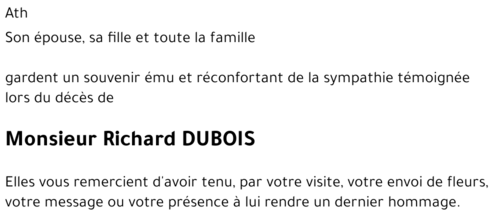 Richard DUBOIS