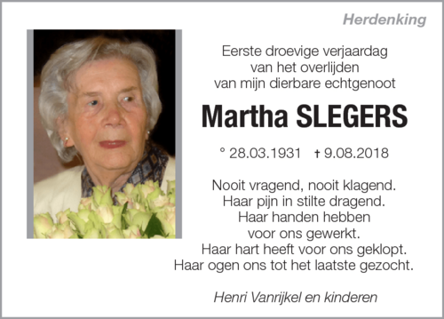 Martha Slegers