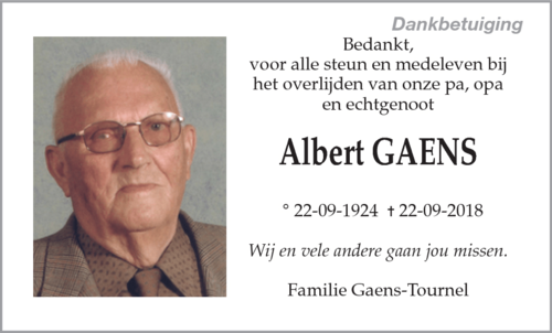 Albert GAENS