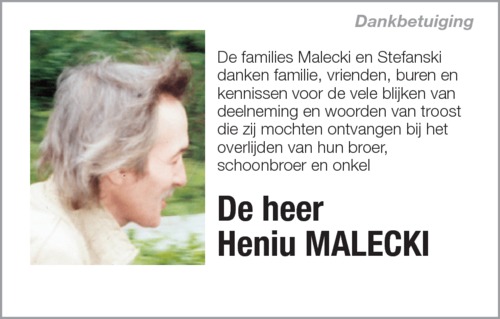 Heniu MALECKI