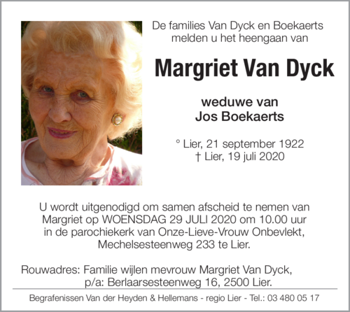 Margriet Van Dyck