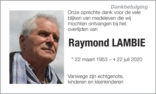 Raymond Lambie