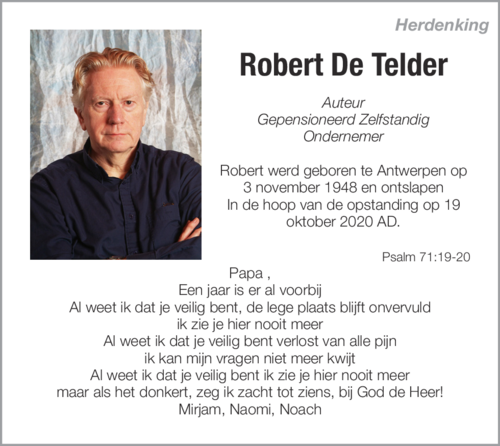 Robert De Telder