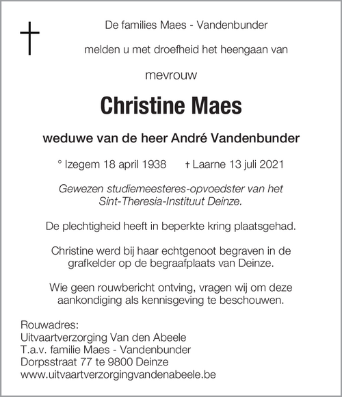 Christine Maes