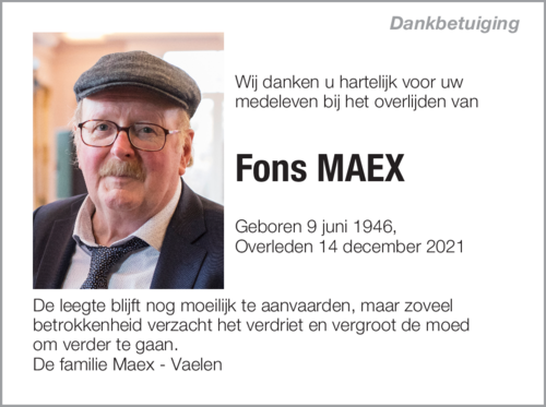 Fons Maex