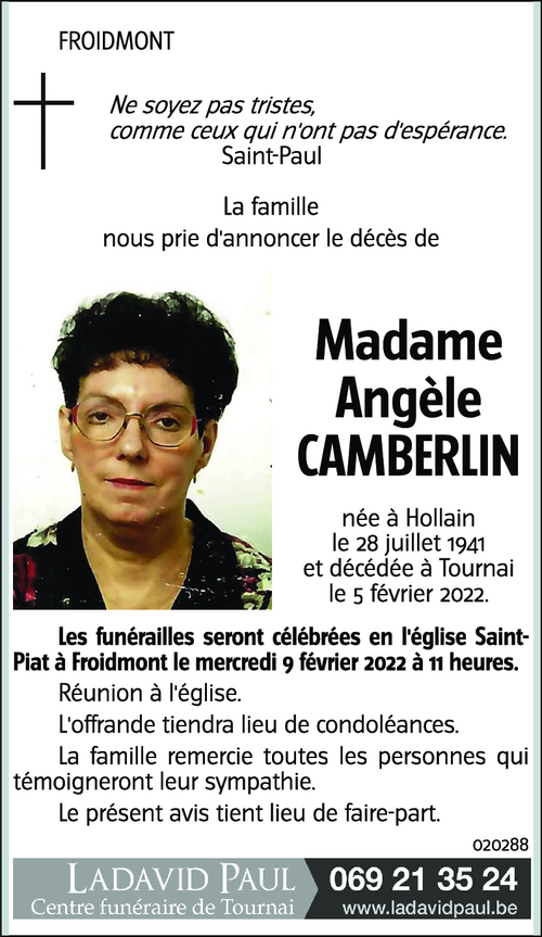 Angèle CAMBERLIN