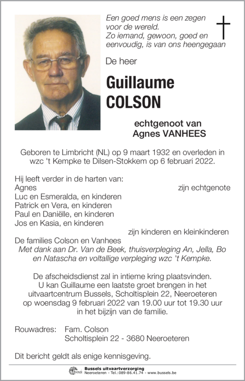 Guillaume COLSON