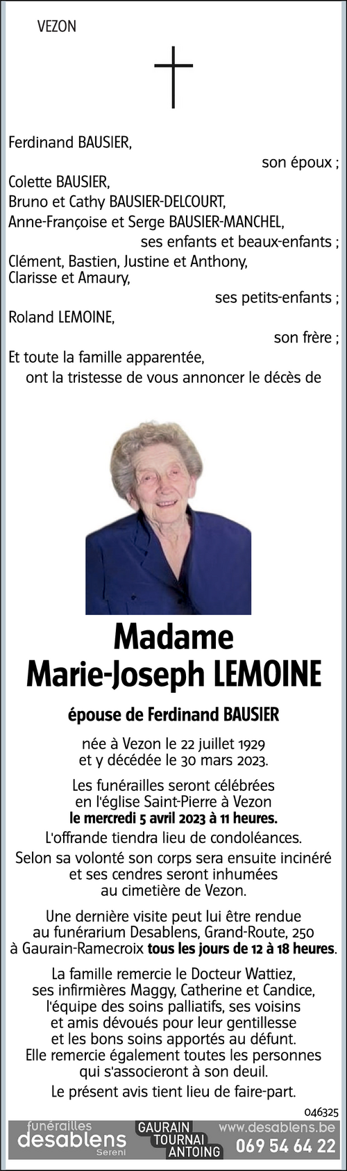 Marie-Joseph LEMOINE