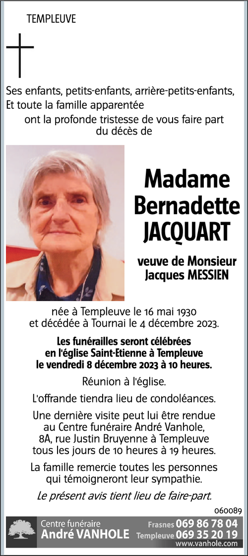 Bernadette JACQUART