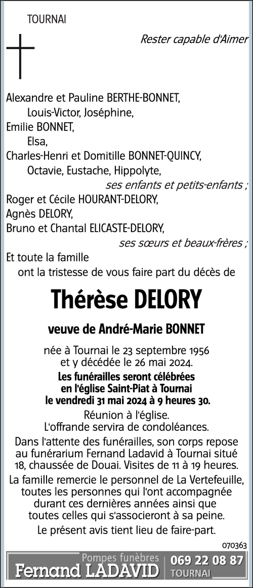 Thérèse DELORY