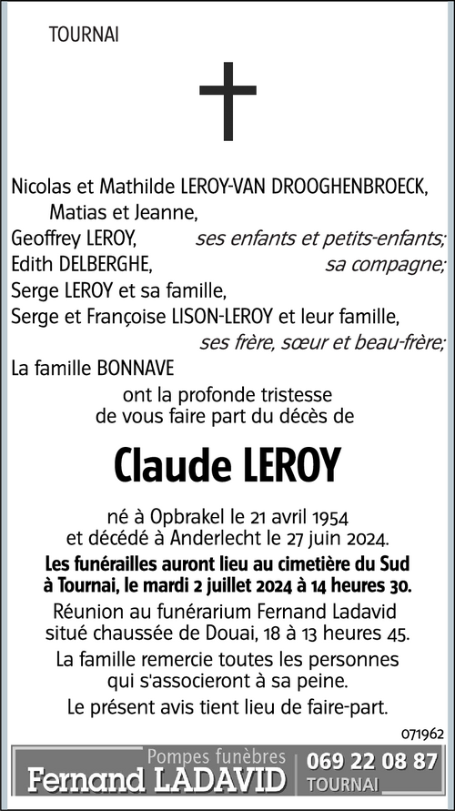 Claude LEROY