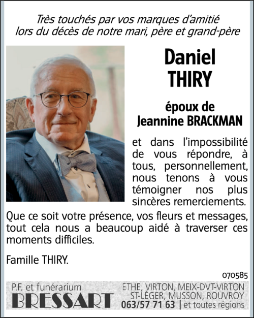 Daniel THIRY.