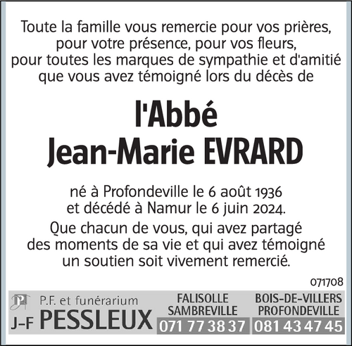 Jean-Marie EVRARD
