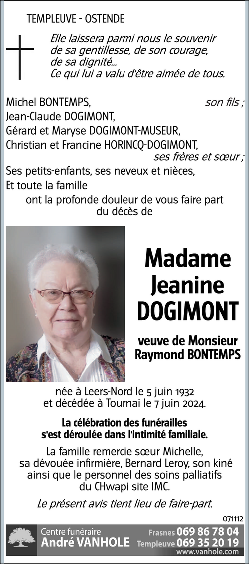 Jeanine DOGIMONT