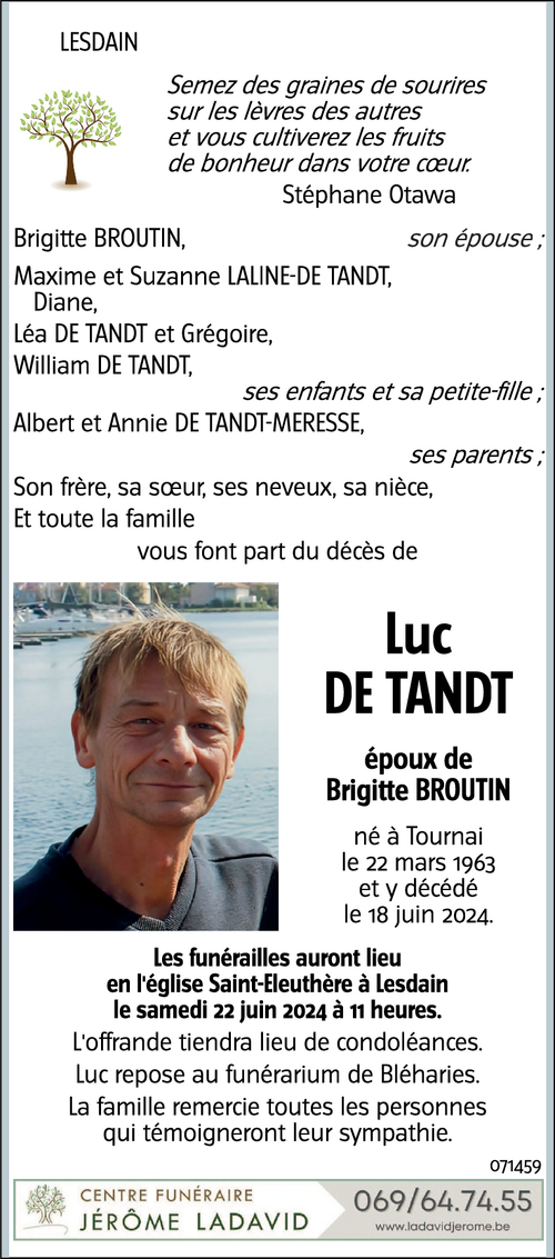 Luc DE TANDT
