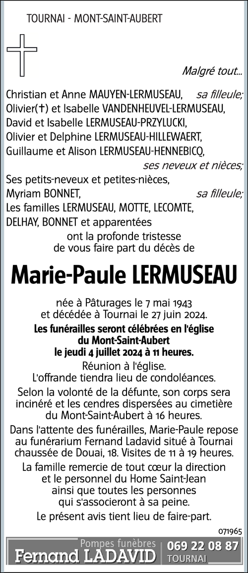 Marie-Paule LERMUSEAU